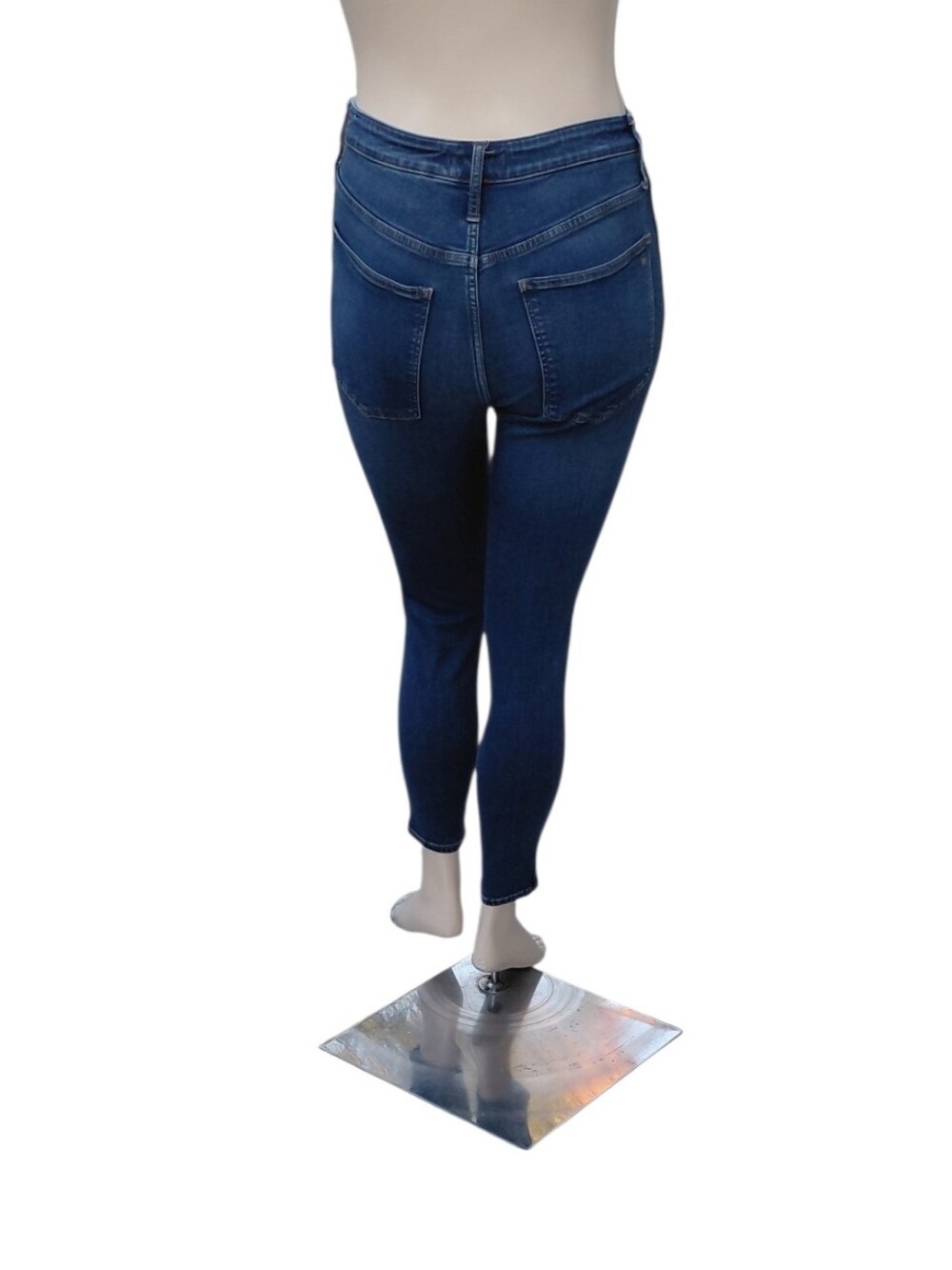 8439....Women's Madewell High-Rise Skinny Jeans Size 30, 26" Inseam 11" Rise - Picture 4 of 4